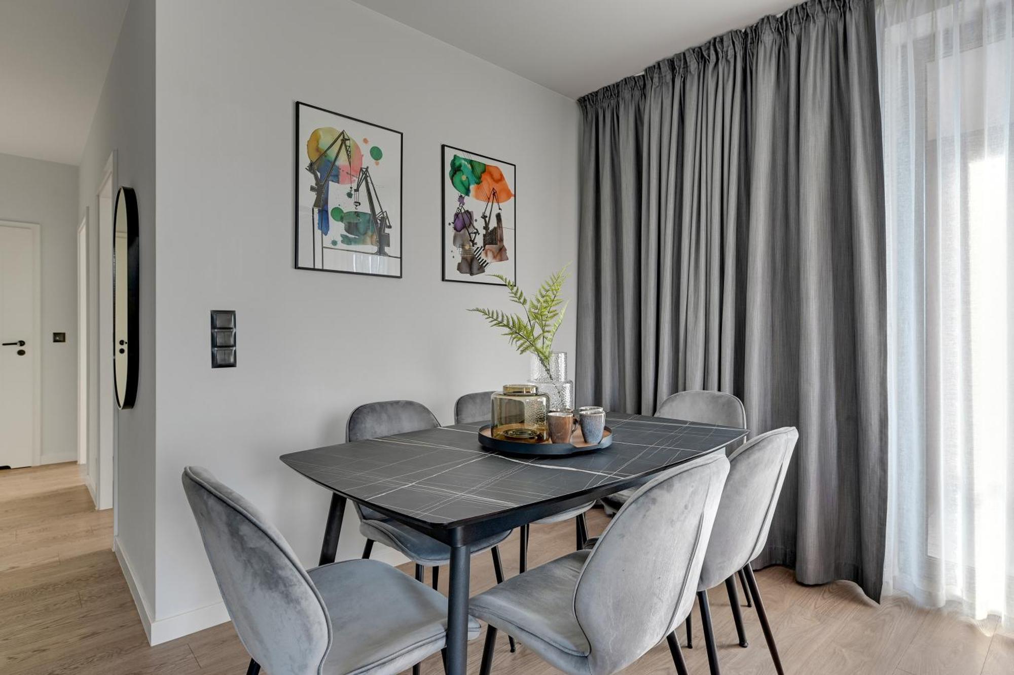 Scala 60K City Center Apartments With Parking By Lion Apartments Gdańsk Eksteriør billede