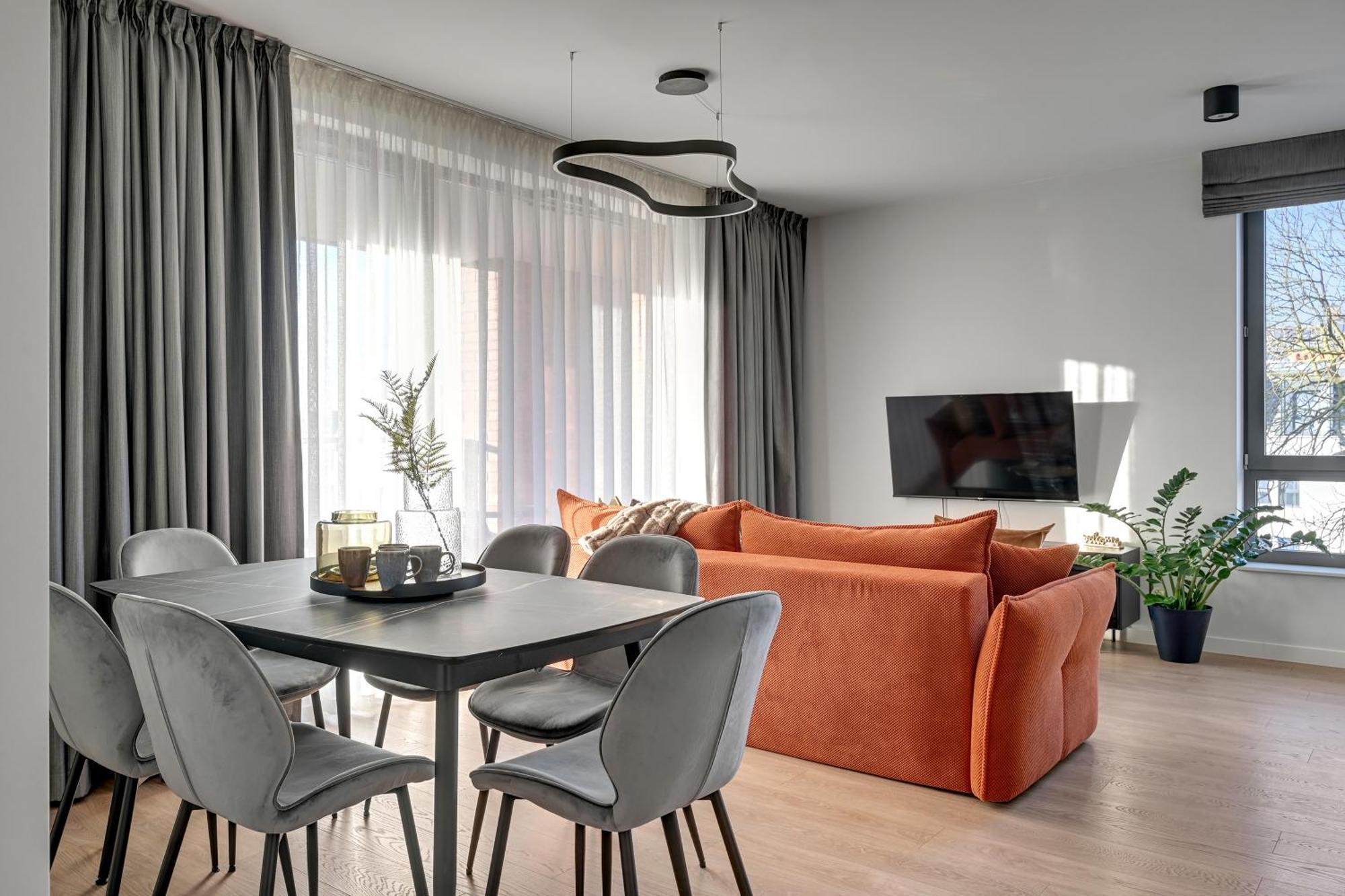 Scala 60K City Center Apartments With Parking By Lion Apartments Gdańsk Eksteriør billede