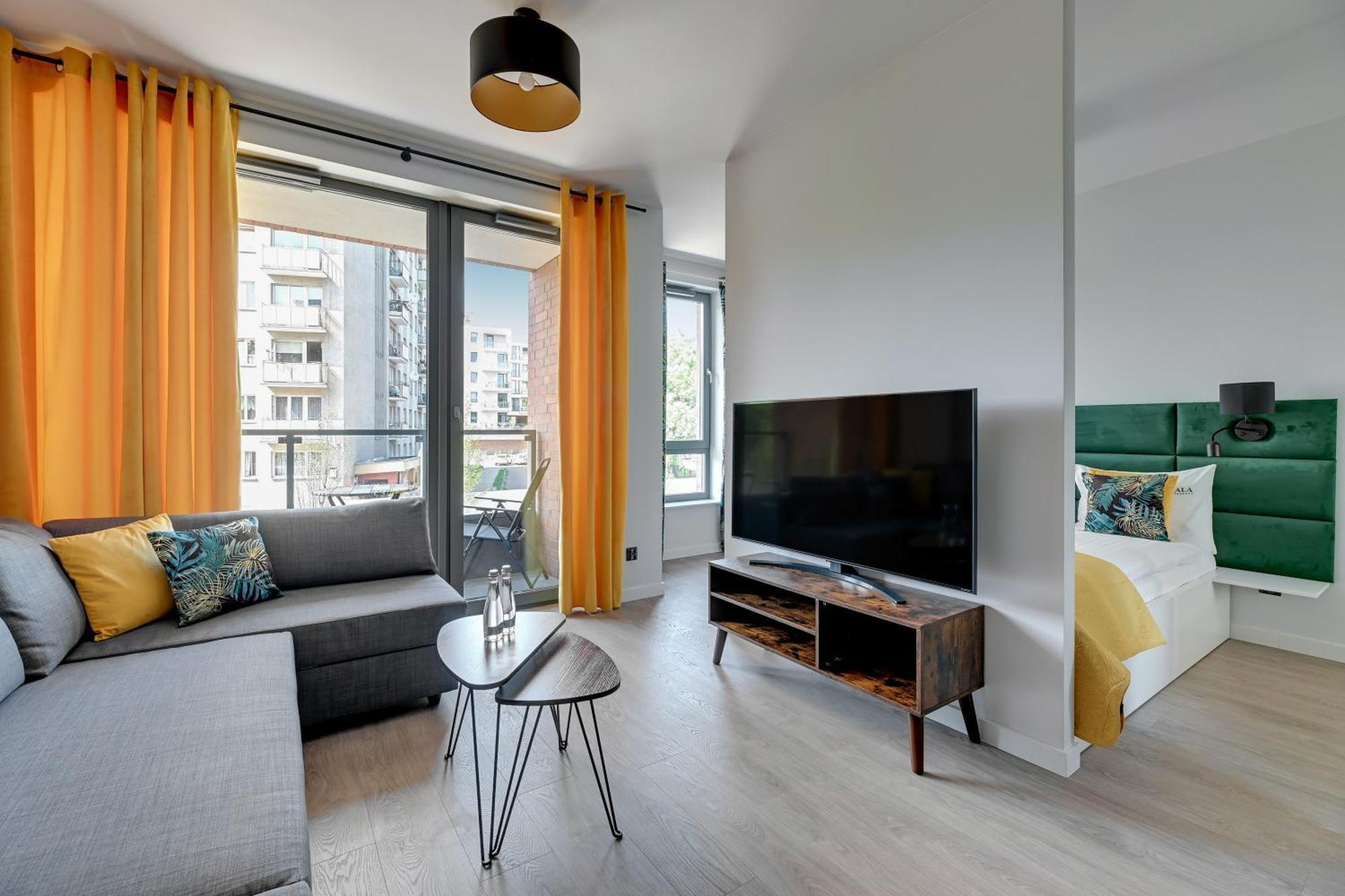Scala 60K City Center Apartments With Parking By Lion Apartments Gdańsk Eksteriør billede