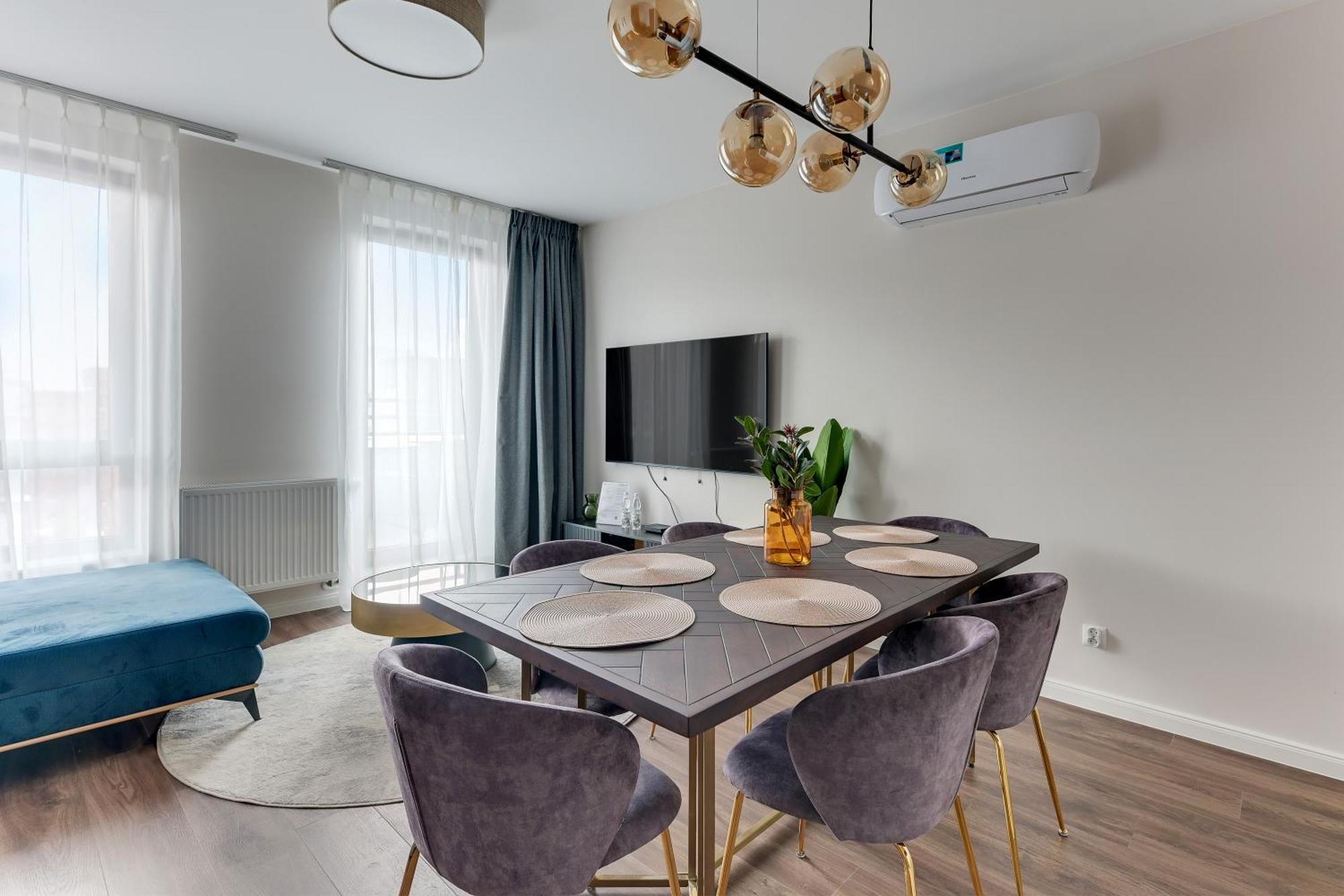Scala 60K City Center Apartments With Parking By Lion Apartments Gdańsk Eksteriør billede